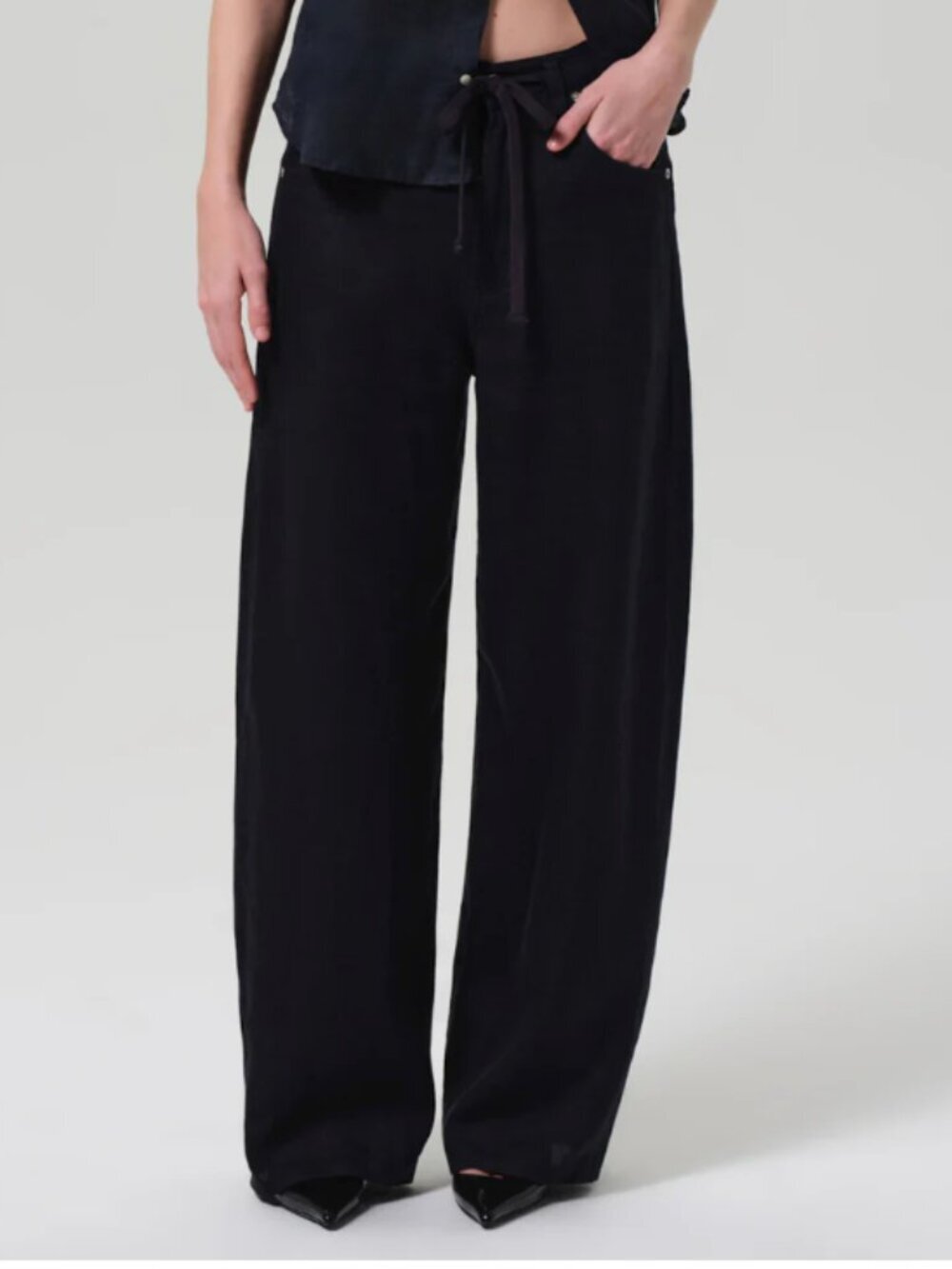 Citizens of Humanity Brynn Drawstring Linen Trouser